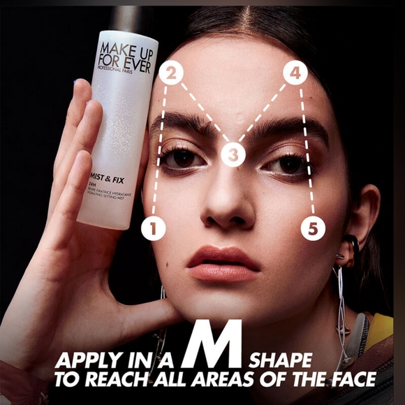 NWT *Mini* MAKE UP FOR EVER Mist & Fix O2 Hydrating Setting Spray 15mL! - Picture 9 of 13